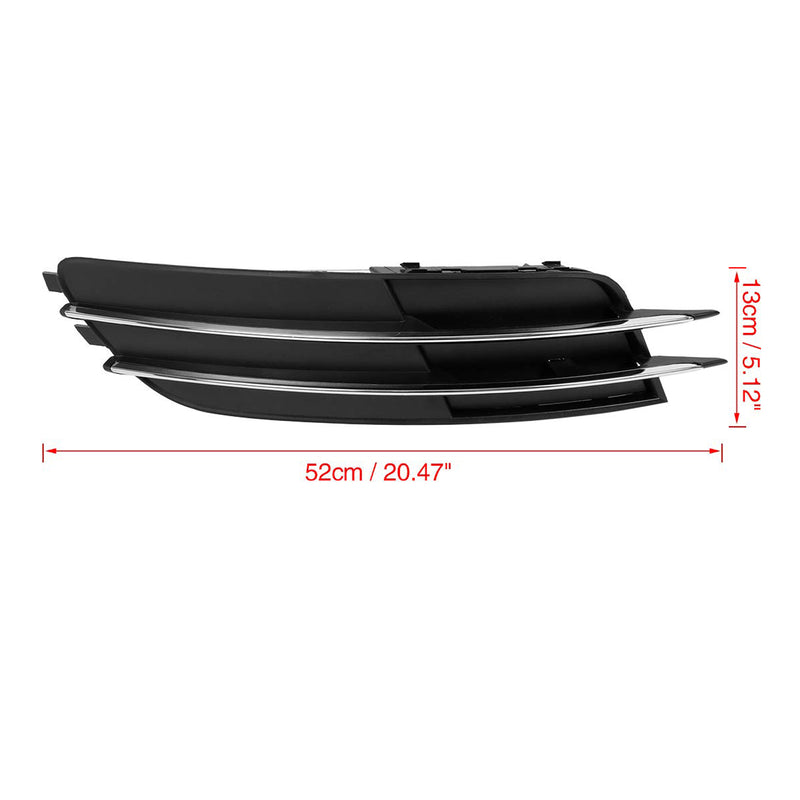 Front Left Side Bumper Grille Fog Light Grill 4G0807681For Audi A6 C7 2012-2014
