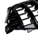 Black Front Bumper Grille Grill Fit Mercedes CLA-Class W118 C118 2024-2025