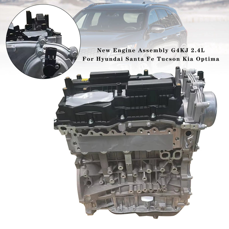 New Engine Assembly G4KJ 2.4L For Hyundai Santa Fe Tucson Kia Optima