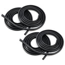 2003-2009 For Hummer H2 4Pcs Front Rear Left Right Door Rubber Seal Weatherstrip