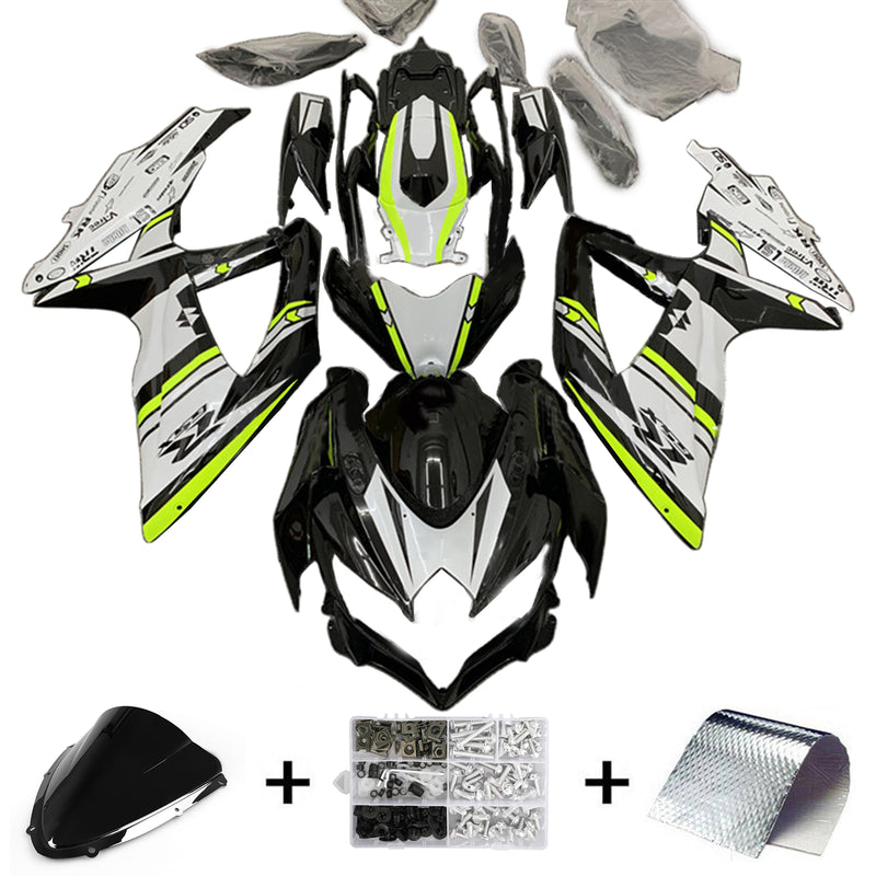 Amotopart Suzuki GSXR 600/750 2008-2010 K8 Fairing Kit Bodywork Plastic ABS