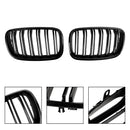 BMW X6 Hybrid E72 2008-2011 Front Bumper Kidney Grille Grill Gloss Black