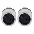 2x Front Manual Wheel Locking Hub 1500170 For Ford Ranger
