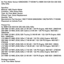 Air Flow Meter Sensor 0280202083 17105399 For BMW E30 E28 E34 320i 520i 325e