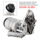 2019 HYUNDAI Santa Fe XL (3.3L V6) Aluminum Engine Oil Filter Housing 26300-3CAB1 263003CAB0