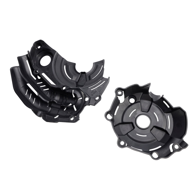 Stator Engine Housing Steel Protector Black For Yamaha Tenere 700 Mt-07 Tracer