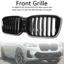 Glossy Black Front Bumper Kidney Grille Fit BMW X3 G01 X4 G02 2022-2025