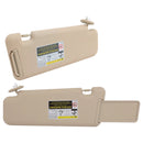 2008-2013 For Toyota Highlander Pair Beige Sun Visor 74321-48490-E0/74320-48500-E0