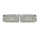2PCS Gray Sun Visor Left & Right 96401-3TA2A 96400-3TA2A For Nissan Altima 2013-2018