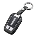 Leather Silicone Car Key Case Cover With Buckle For Isuzu