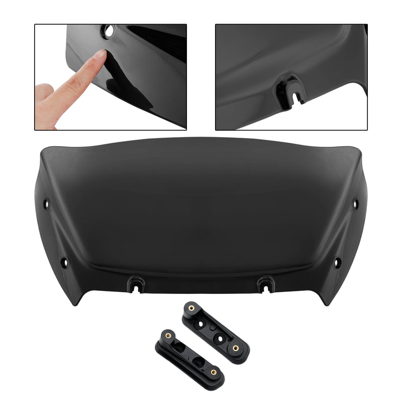 9" Windshield with Bracket fit for Touring Street Glide CVO 117 121 2023-2024