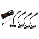 Clear Lens Amber Light Front Grille LED Light Kit Fit Toyota Tacoma 2016-2023