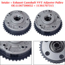 11361707315 11367500032 BMW E46 E81 E82 E87 E90 E91 Intake + Exhaust Camshaft VVT Adjuster Pulley