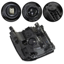 2016-2019 For Chevy Silverado 1500 Left+Right LED Headlight Gloss Black 84357696 84893098