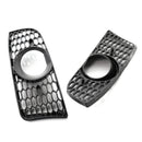 Front Bumper Fog Light Grille For BMW 3 Series E90 E92 E93 M3 Style 2009-2011