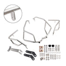 Engine Guard Frame Anti-Crash Bumper Protect Silver For Honda Xl750 Transalp