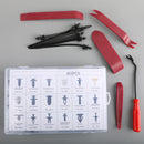 446PCS Fender Door Hood Bumper Trim Clips Body Retainer Assortment&Removal Tool