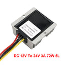 Waterproof DC/DC Converter Power Supply Regulator 12V Step Up To 24V 1-20A