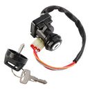 Ignition Key Switch 3-Pin For Suzuki LT-Z400 Quadsport LTZ400 LTZ400Z 2003-2007