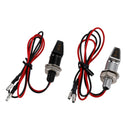 12V LED Turn Signal Indicator Light 8mm Universal Motorcycle For Yamaha