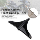 ABS Rear Fender Accents Front Edge Trim For Street Tri Glide 2009-2023