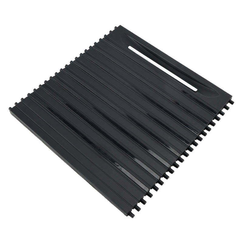 Center Console Cup Holder Tray Roller Blind Cover for BMW F15 X5 F16 X6 2014-18