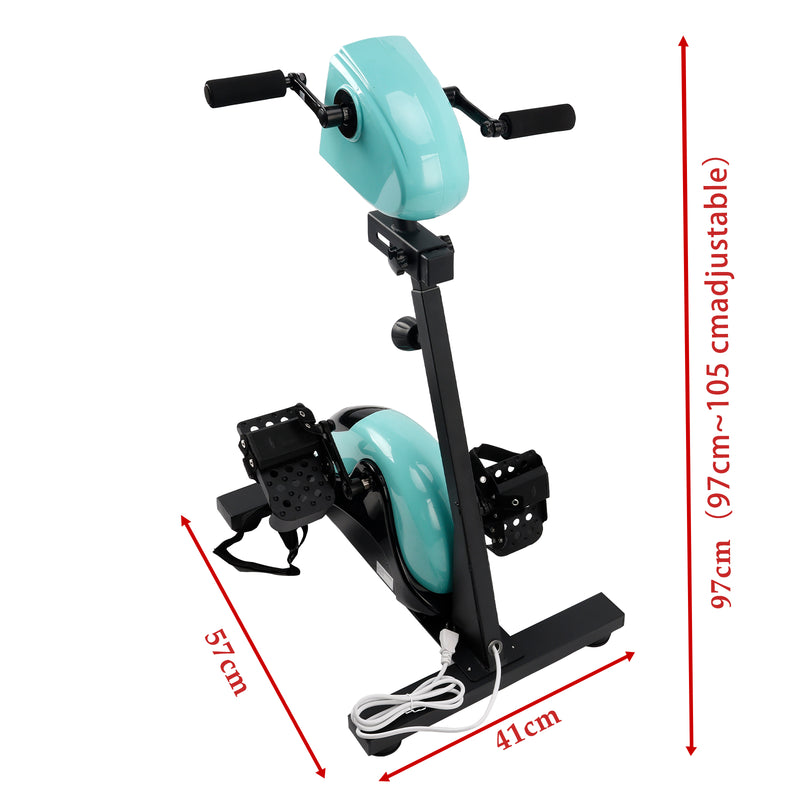 Electric Rehabilitation Pedal Trainer Upper and Lower Limb Active and Passive arm and Leg Trainer Physical Therapy Auxiliary Rehabilitation Equipment for Seniors