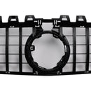 GT-Style Front Bumper Grille Fit Mercedes Benz A-Class W177 2019-2023 Black