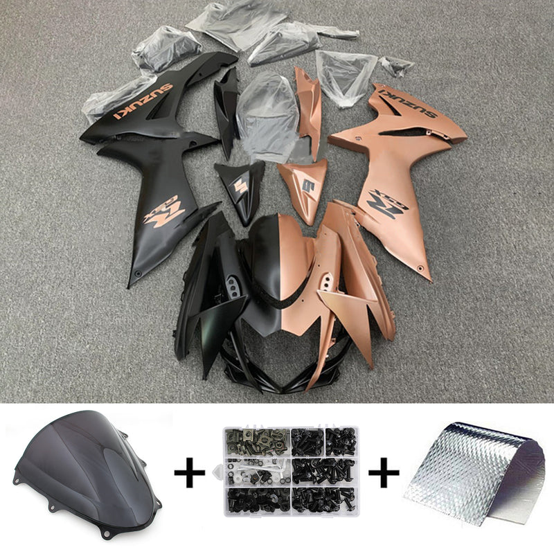 Amotopart  Suzuki GSXR 600/750 2011-2024 K11 Fairing Kit Bodywork Plastic ABS