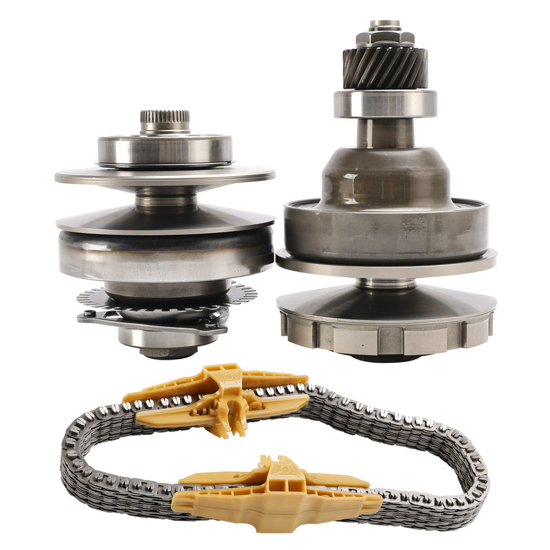 JF018 JF018E CVT Auto Transmission Pulley With Belt Chain For Nissan Gearbox