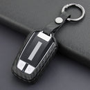 Leather Silicone Car Key Case Cover With Buckle For Isuzu