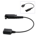 K Interface Headset Port Converter Cable for Hytera HYT HP680 HP700 HP780 Z1P