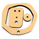 04874069AB HVAC Case Seal Kit for Jeep Cherokee XJ Wrangler TJ 1997-2001