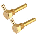 2x 5/16" ID Hose Fuel Tank Vent 3/8"-18NPTF Thread For small and large fuel tanks