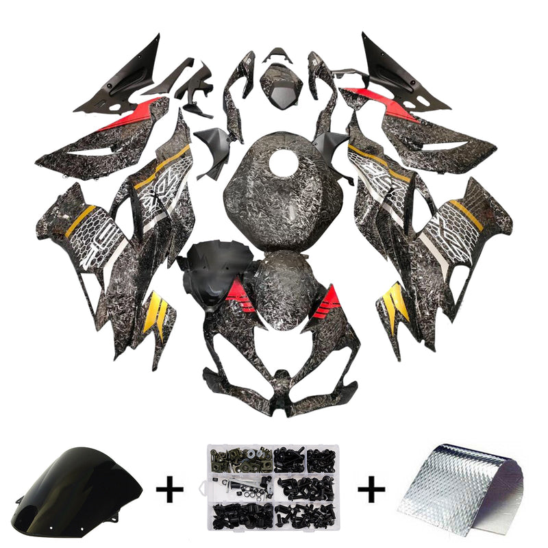 Injection Fairing Kit Bodywork Plastic ABS fit For Kawasaki ZX6R 2019-2023