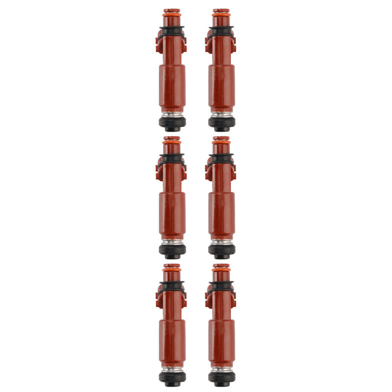6PCS Fuel Injector MD357267 Fit Mitsubishi Montero 3.5L 2001-2002 195500-3970