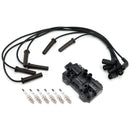 1x Ignition Coil + 6x Spark Plugs +6x Wire Pack UF434 For Chevrolet GMC Pontiac