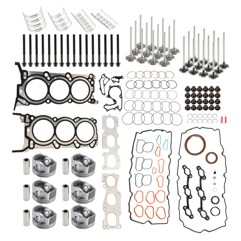 2013-2019 Hyundai Santa Fe 3.3L G6DH 3.3L Engine Rebuild Pistons Gaskets Bearings Kit