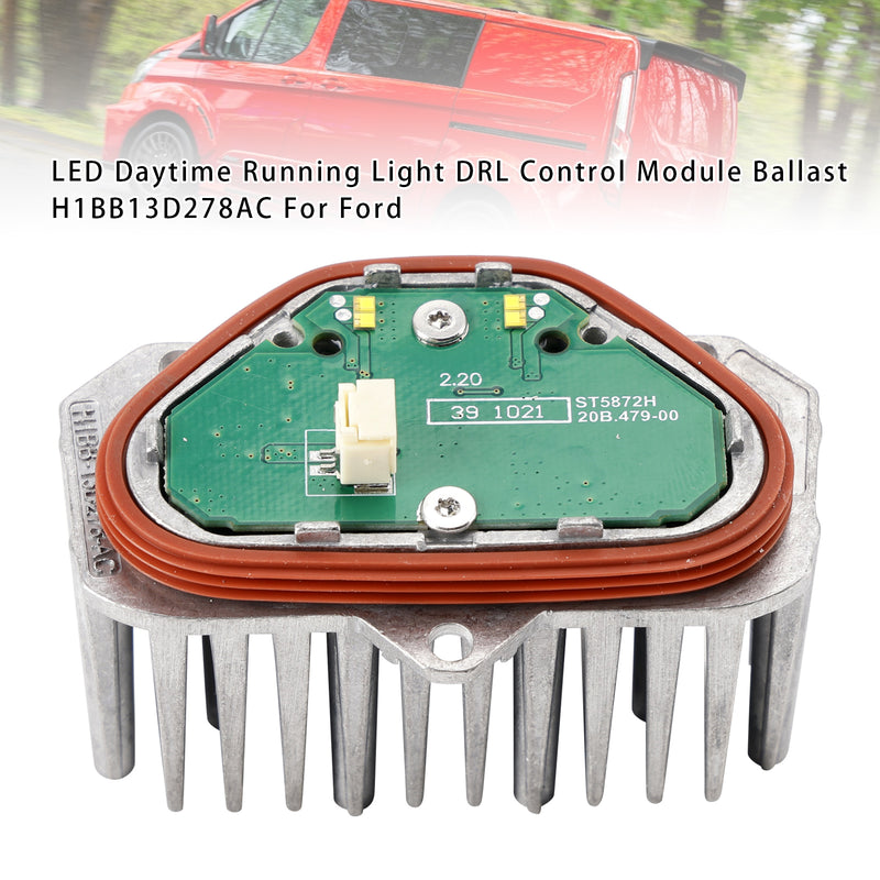 LED Daytime Running Light DRL Control Module Ballast H1BB13D278AC For Ford