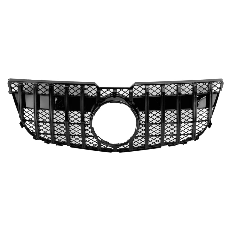 Gloss Black Front Grille Grill For Mercedes Benz GLK X204 2013-2015 GT