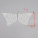 Transparent Side Tank Traction Grip Knee Pads For Kawasaki Z1000 2015-2021