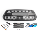 Toyota Tacoma | 2016 - 2023 | TRD Pro Grille | Matte Black + Toyota Letter + LED Lights