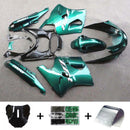 Amotopart Kawasaki ZZR1100 1993-2003 Fairing Kit Bodywork Plastic