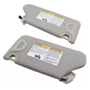 2PCS Gray Sun Visor Left & Right 96401-3TA2A 96400-3TA2A For Nissan Altima 2013-2018