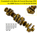 Crankshaft with Main & Conrod Bearings STD for BMW Series 3 4 5 X3 X5 X6 N57D30