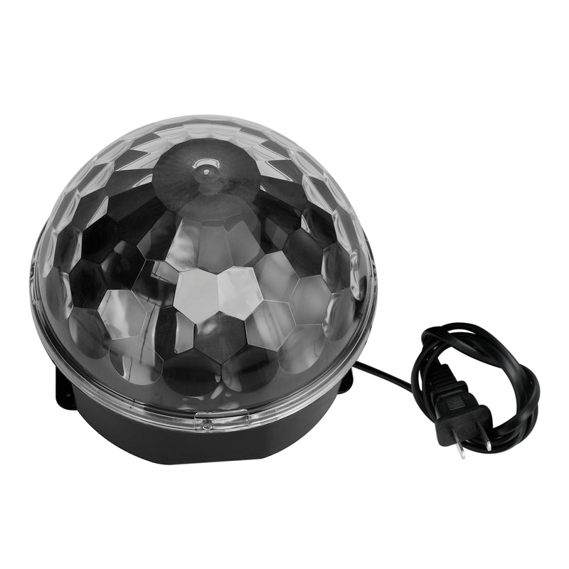 Disco DJ Stage Lighting RGB Crystal Magic Ball Effect Light DMX LED Light US Plug
