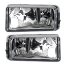 Pair Front  Fog Light Lamps With Bulbs For Chevy Silverado 2007-2013 Clear Lens
