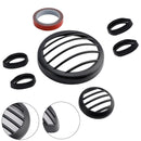 Headlight Guard Shield Cover Grille Black Kit Fit For Yamaha Pg-1 2023-2024