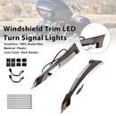 Windshield Trim LED Turn Signal Lights For Touring Road Glide 2014-2023