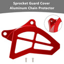 Sprocket Guard Cover Aluminum Chain Protector For Yamaha YZ125 1993-2004 Red